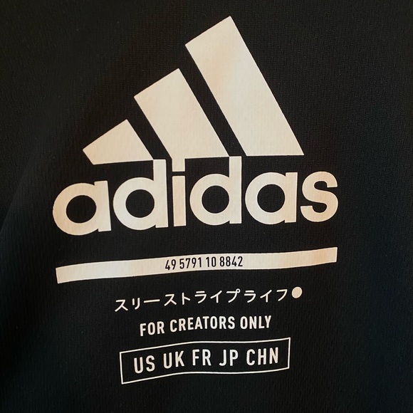 Black Adidas Sweatshirt - Picture 2 of 3